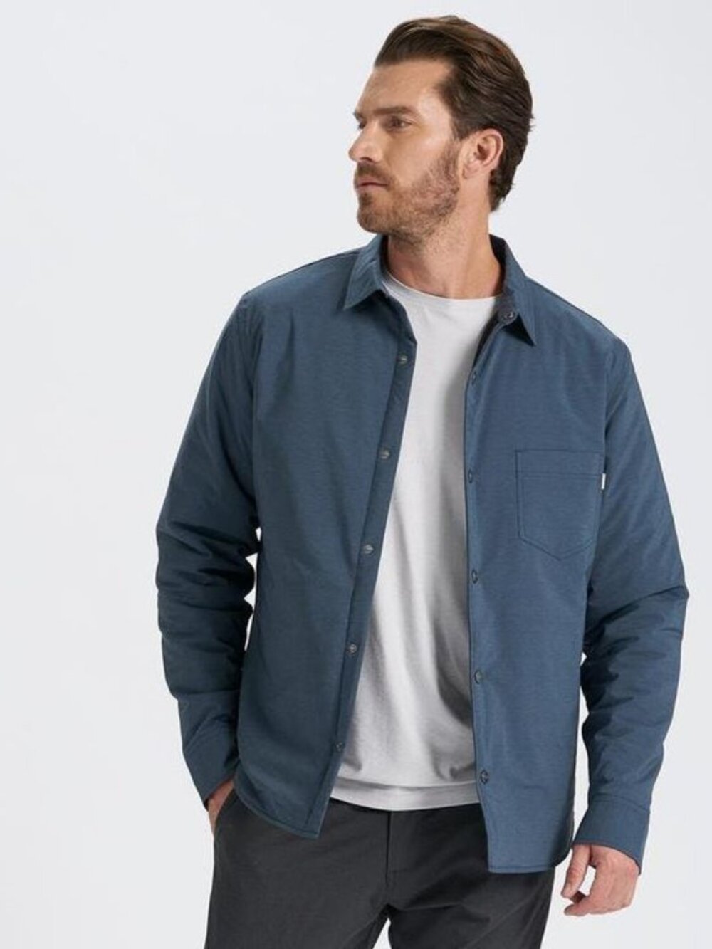 *NWT Vuori Men's Atlas Jacket - Indigo Blue